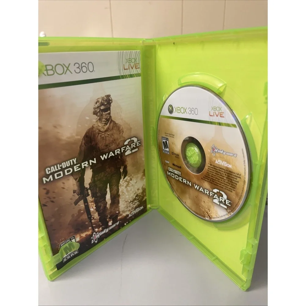 Microsoft Xbox 360 Game Lot - Call of Duty Black Ops Modern Warfare 2 3 4